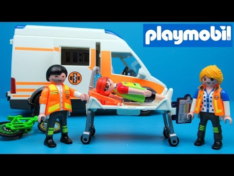 פליימוביל אמבולנס עם אורות וצלילים 70049