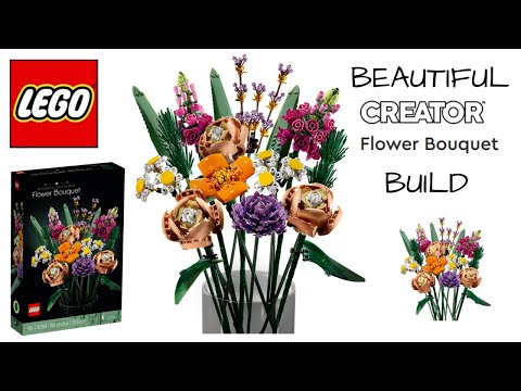 לגו 10280 זר פרחים