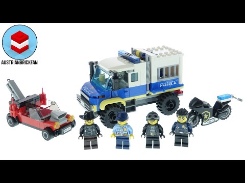 לגו רכב משטרתי להובלת אסירים 60276