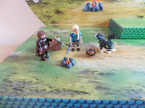 פליימוביל היקאפ ואסטריד עם דרקון תינוק 70040