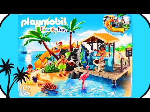 6979 פליימוביל בר משקאות על אי