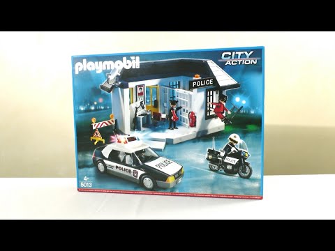 פליימוביל סט משטרה ענק 5013