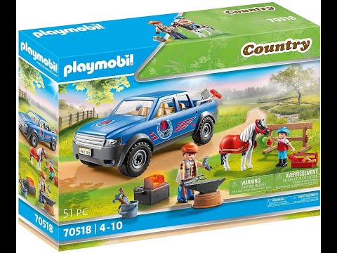 פליימוביל 70518 טנדר וחקלאי עם סוס