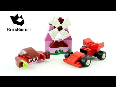 לגו ערכת בניה אדומה 10707