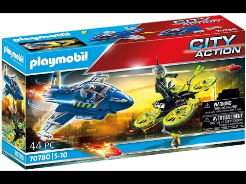 פליימוביל 70780 מטוס משטרתי עם מזלט