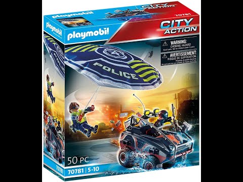 פליימוביל 70781 גיפ עם צנחן משטרתי