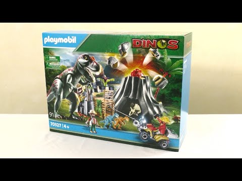 פליימוביל הר געש ודינוזאורים 70327