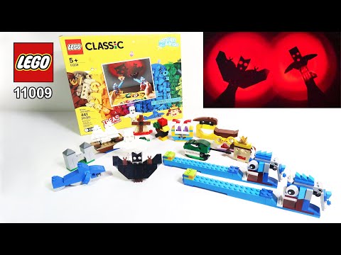 לגו קלאסיק עם חלקים מאירים 11009