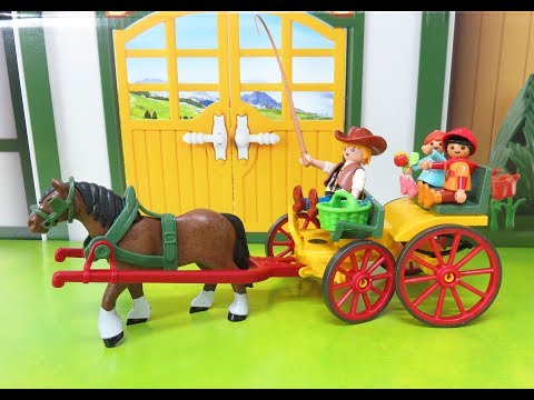 פליימוביל 6932 עגלה עם סוס