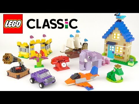 לגו קלאסיק ערכה בסיסית כולל משטחים 11717