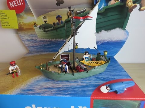 פליימוביל סירת פיראטים עם מנוע תת ימי 70151