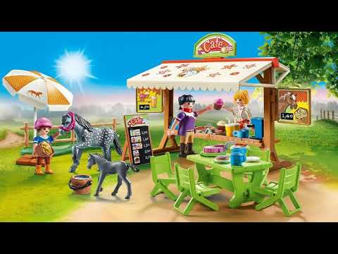 פליימוביל 70519 בית קפה וסוסי פוני