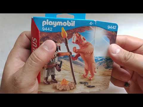 פליימוביל איש מערות ונמר שן חרב 9442