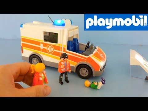 פליימוביל אמבולנס עם אורות 6685