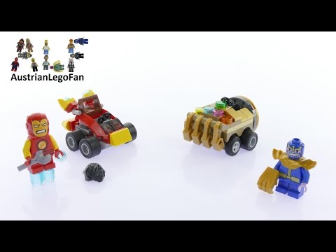 לגו איירון נגד תנוס מסדרת גיבורי על 76072