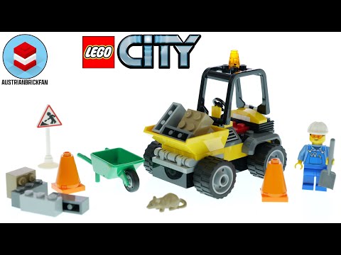 לגו סיטי משאית עבודה בדרכים 60284