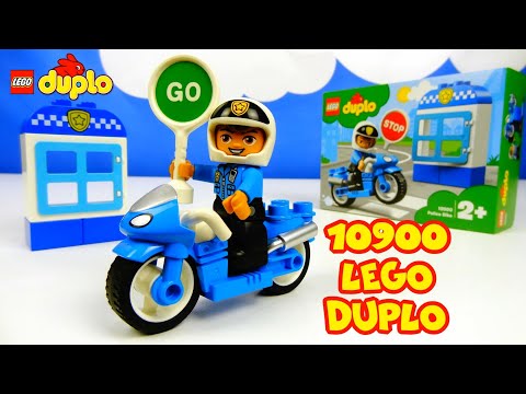 לגו דופלו אופנוע משטרה 10900