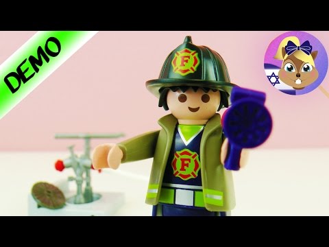 פליימוביל כבאי וזרנוק מים 4795