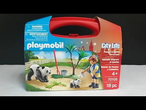 פליימוביל מזוודת דובי פנדה 70105