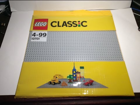 משטח לגו ענק אפור 10701