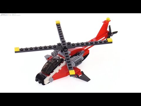 לגו מסוק אדום 31057