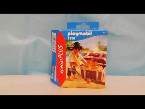 פליימוביל פיראט ותיבת אוצרות 9358