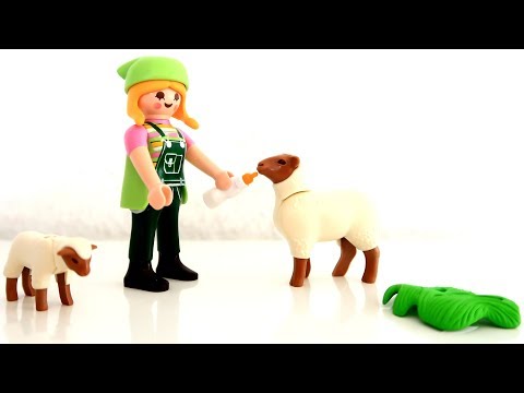 פליימוביל חלקאית עם כבשים 9356