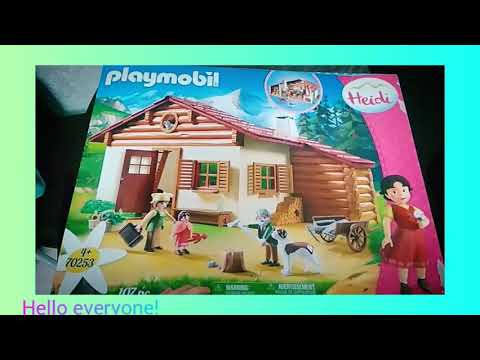 פליימוביל היידי עם סבא בבקתה באלפים 70253