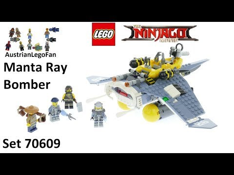 לגו נינג'אגו מפציץ מנטה ריי 70609