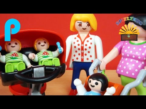 פליימוביל אמא עם עגלת תאומים 5573