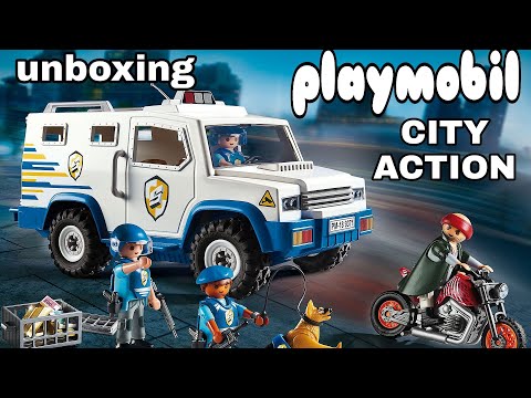 פליימוביל רכב משטרה להעברת כספים 9371