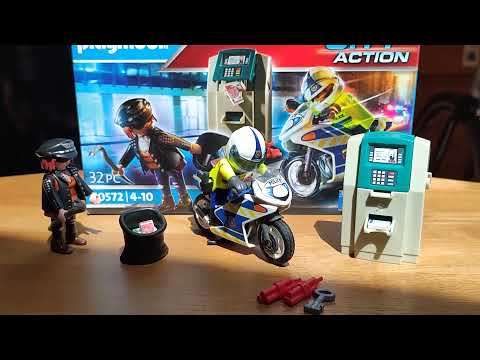 פליימוביל 70572 מרדף משטרתי על אופנוע