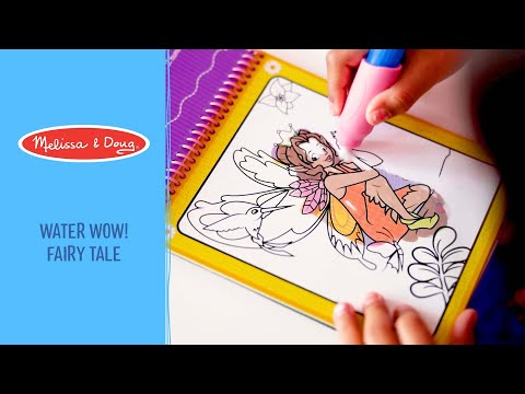 מליסה ודאג חוברת טוש המים פיות