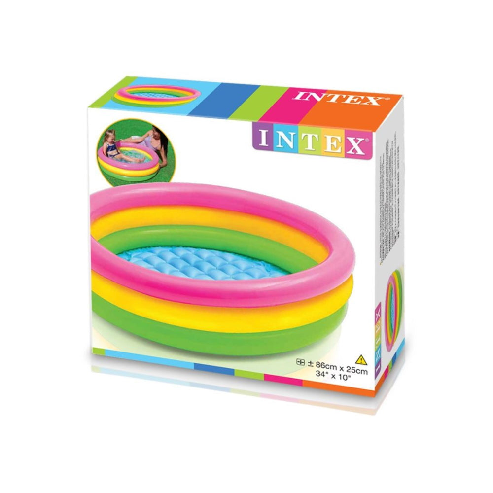 בריכת אינטקס תחתית מתנפחת 86*25