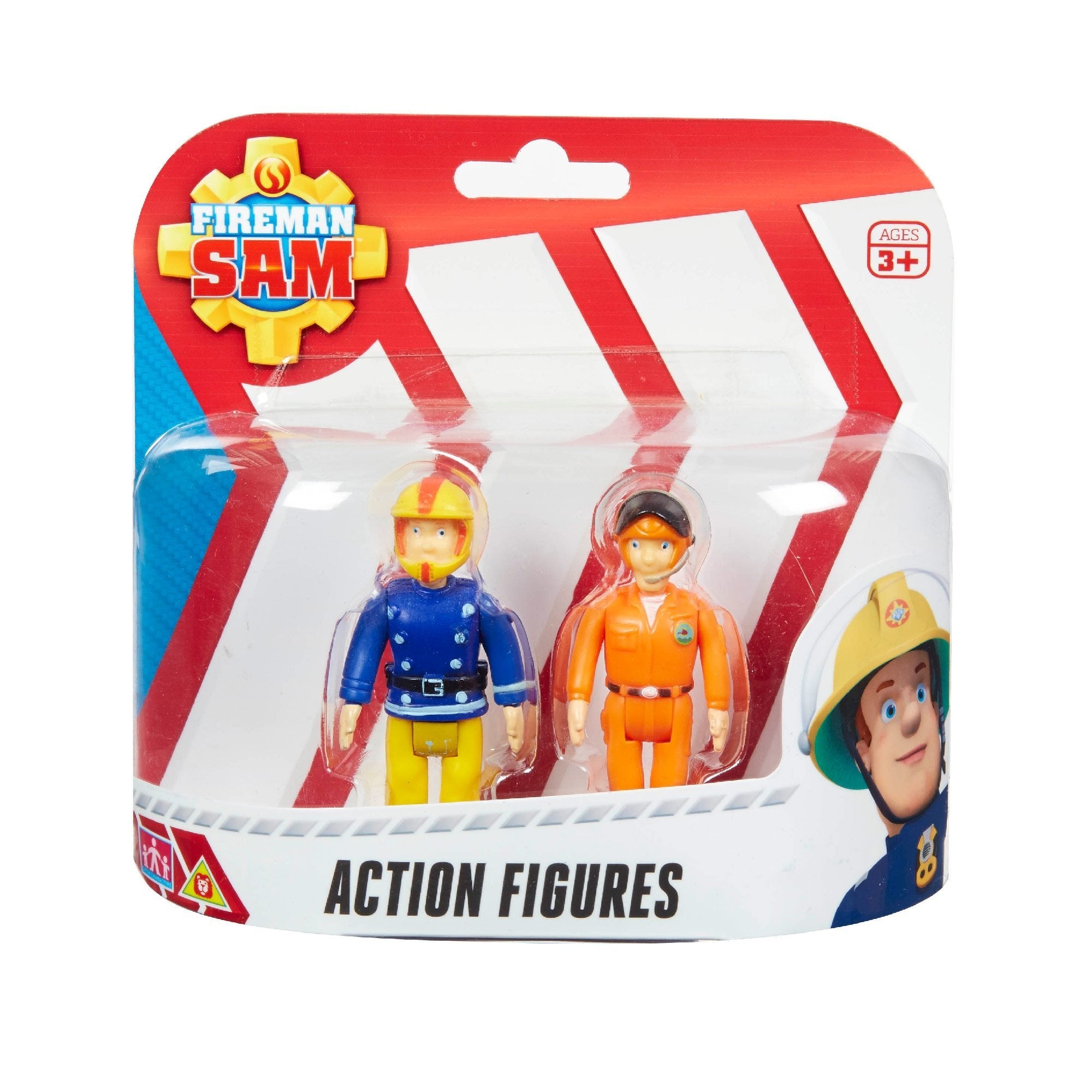 זוג דמויות סמי הכבאי סמי אופנוען ותום הטייס - zrizi toys