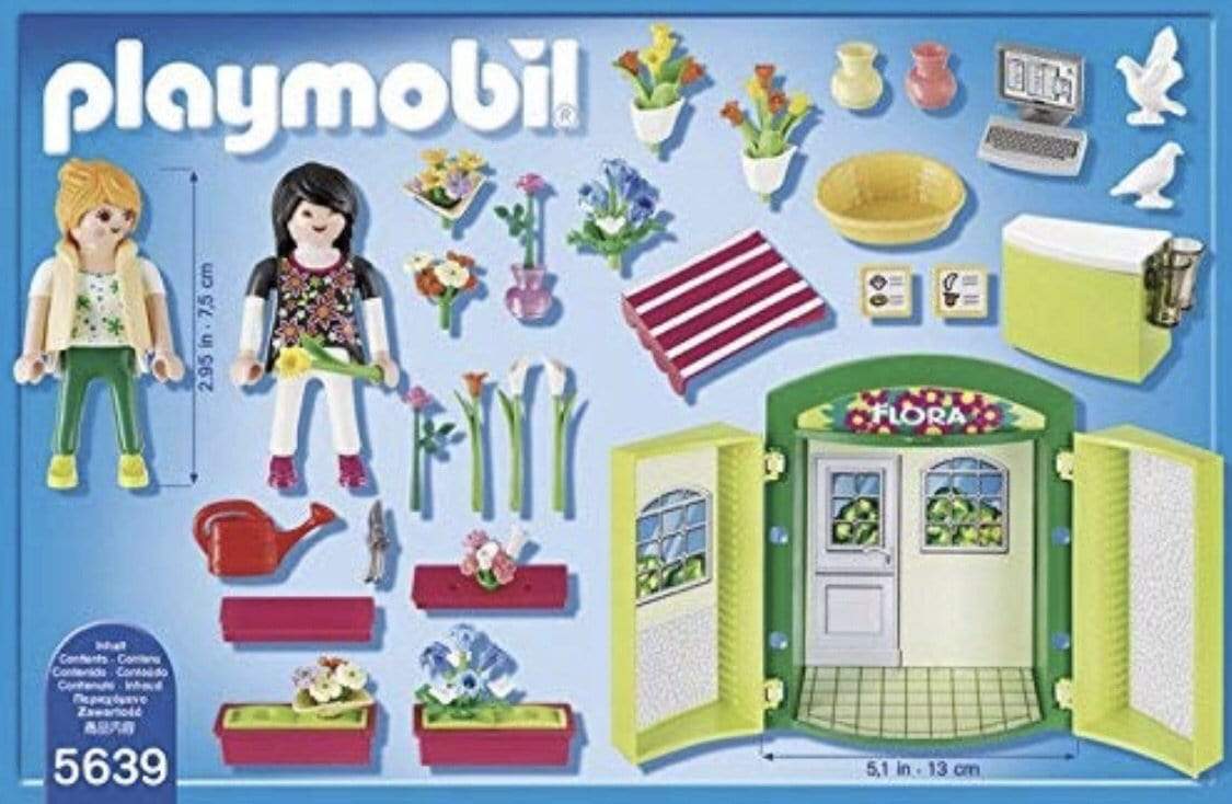 פליימוביל חנות פרחים 5639-zrizi toys