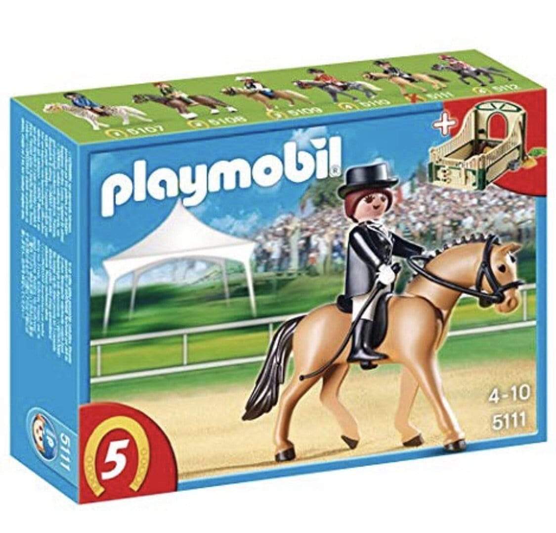 פליימוביל רוכב סוסים אומנותי 5111-zrizi toys