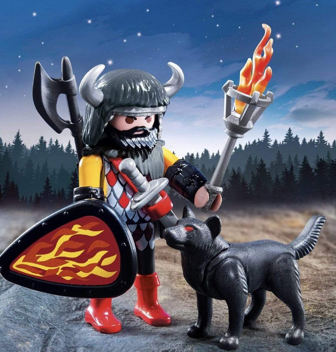 פליימוביל לוחם עם זאב 5385-zrizi toys