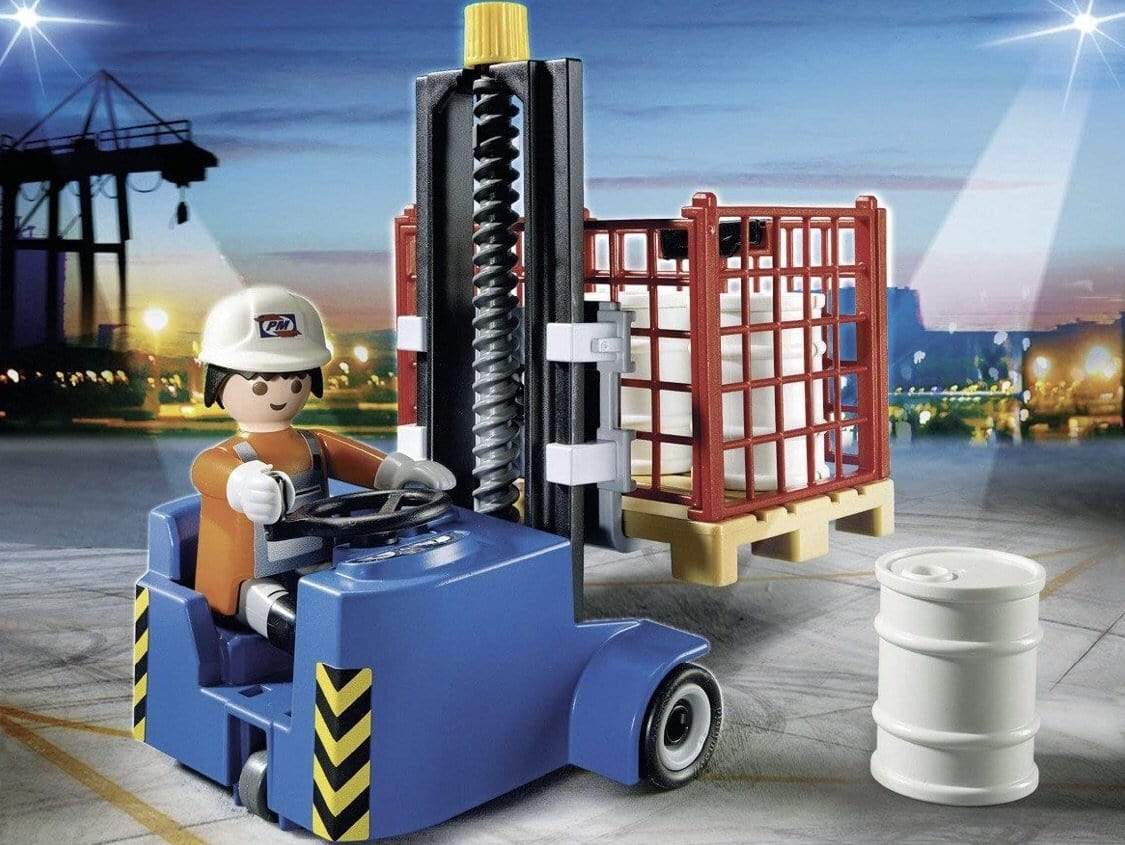 פליימוביל מלגזת צד 5257-zrizi toys