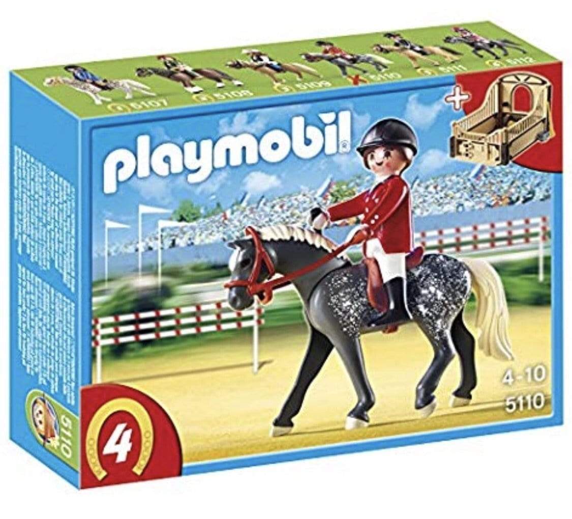 פליימוביל רוכב מירוצי סוסים 5110-zrizi toys