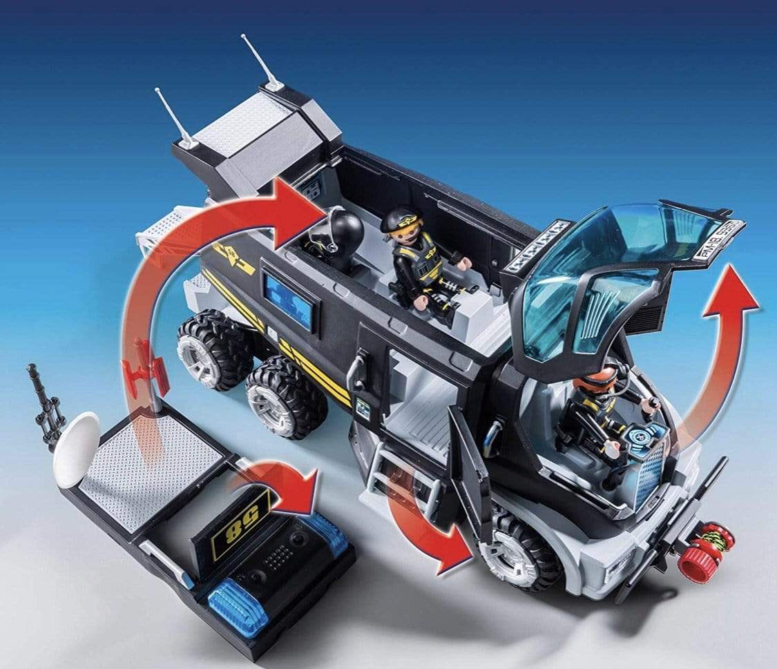 פליימוביל משאית משטרה ענקית ימ״מ 9360-zrizi toys