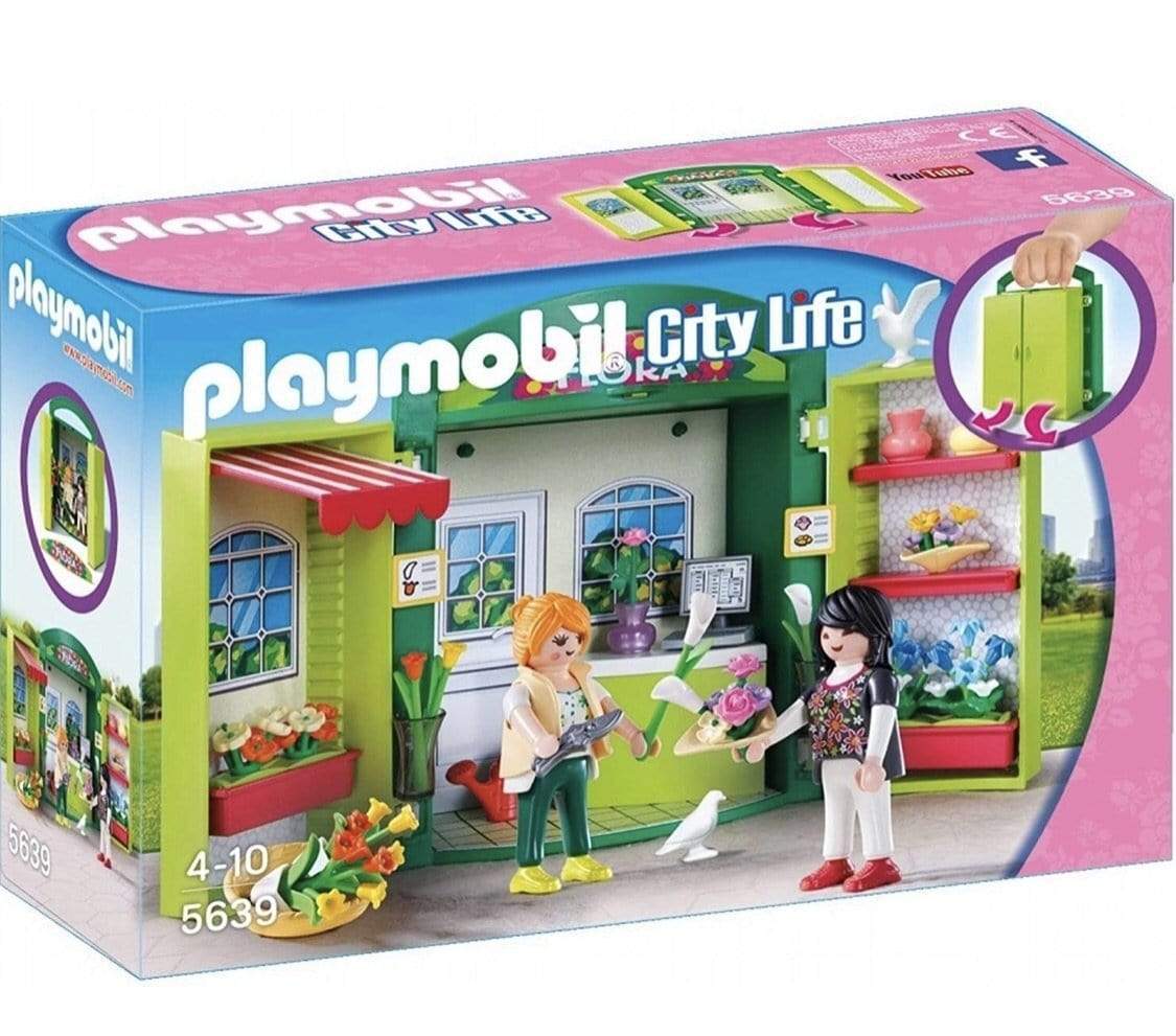 פליימוביל חנות פרחים 5639-zrizi toys