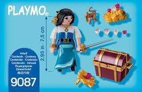 פליימוביל 9087 פיראטית עם תיבת אוצר-zrizi toys