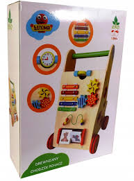 הליכון מעץ לפעוטות