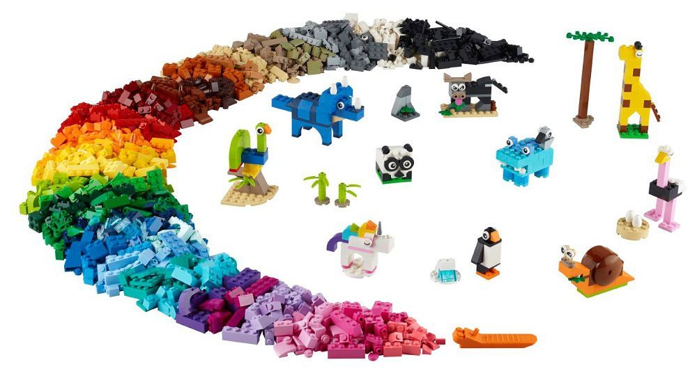 לגו קלאסיק 11011 1500 חלקים