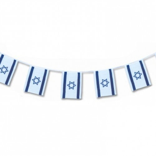 שרשרת דגלים קטנים 4.5 מטר