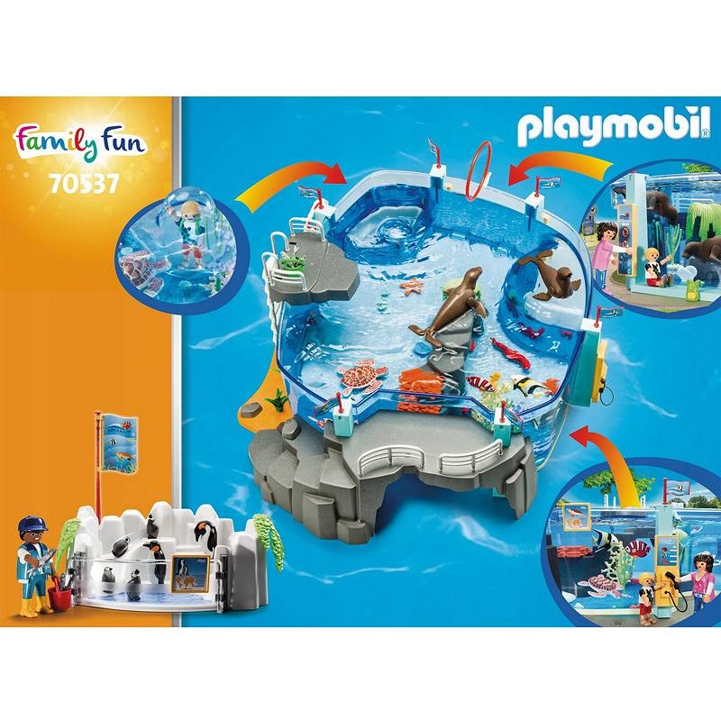 פליימוביל 70537 טיול באקווריום