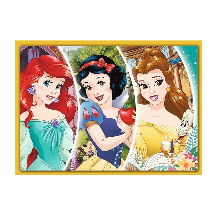 פאזל נסיכות סט 4 פאזלים