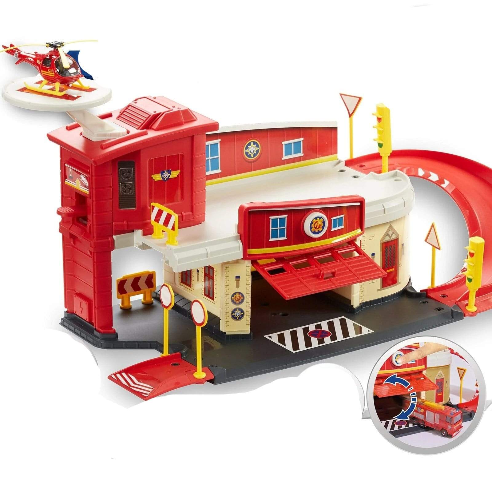 סמי הכבאי מרכז חילוץ והצלה עם מסוק מתכת