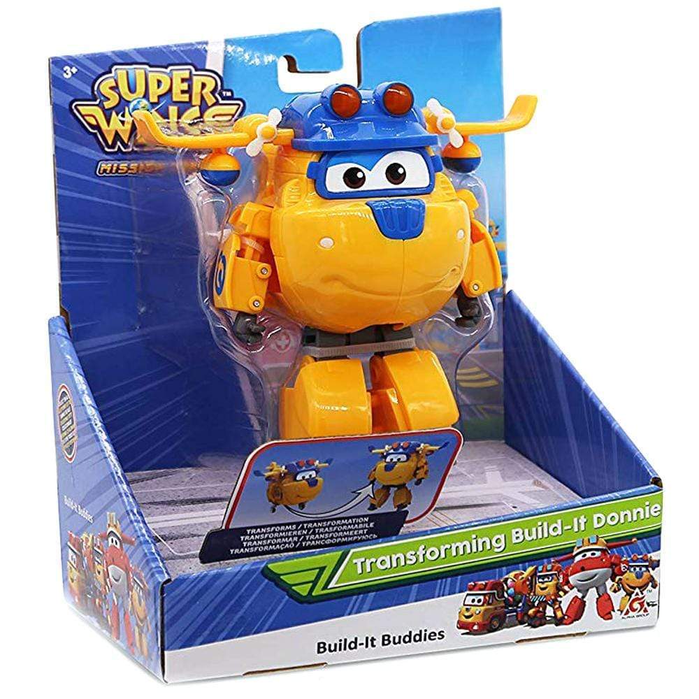 Build it Donnie מטוס על רובוטריק גדול-zrizi toys